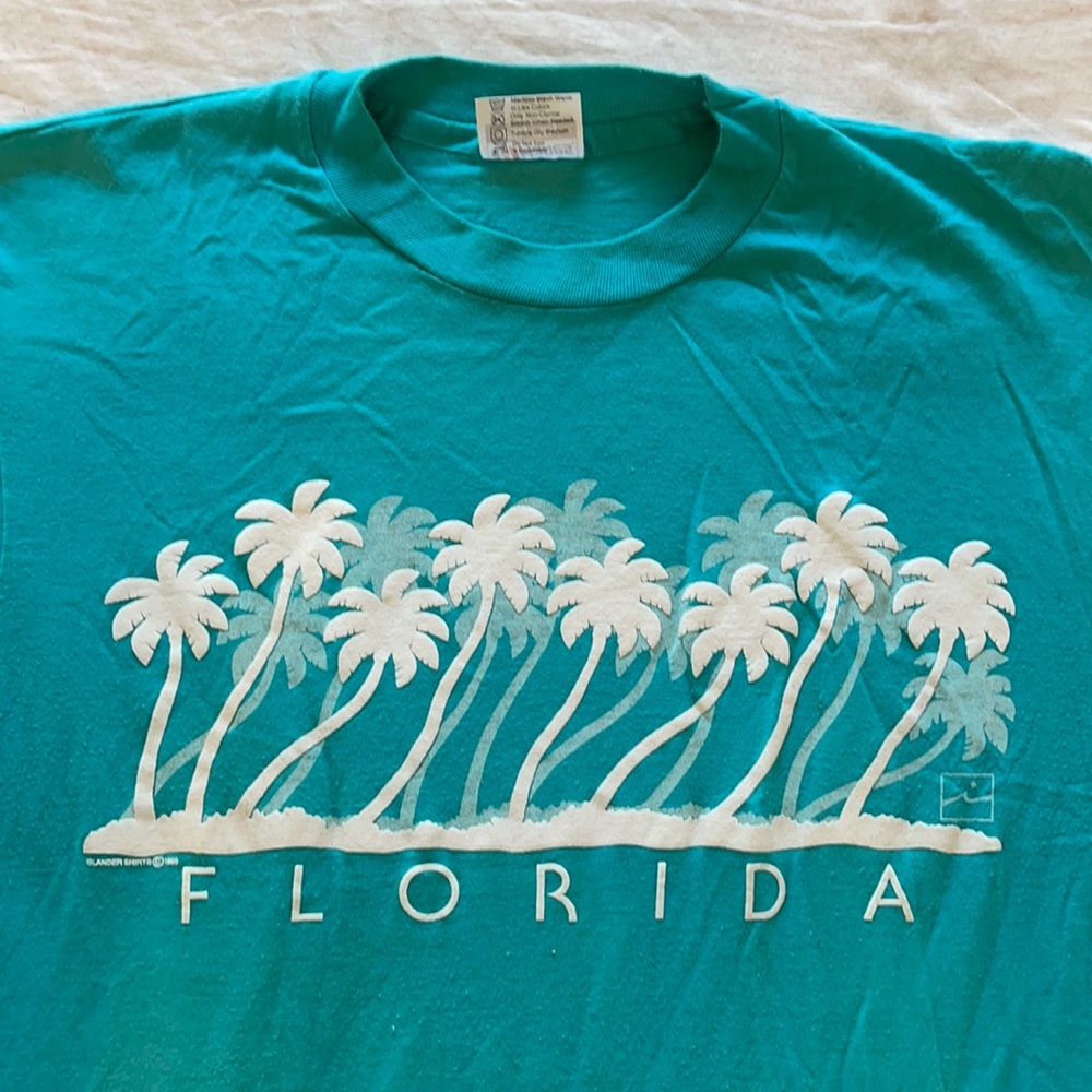 🌴 Vintage 80s Florida Palm Tree tee 🌴